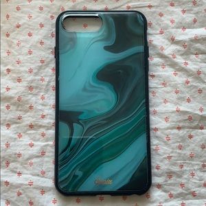 Iphone 6/6s/7/8 Plus Sonix blue/green marble case